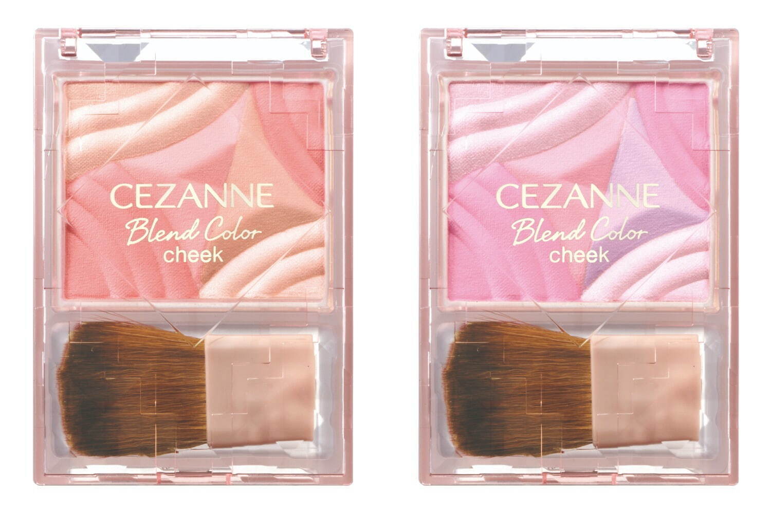 CEZANNE Japan Blend Color Cheek Multi-Color: Blush dengan Warna Alami untuk Pipi Segar